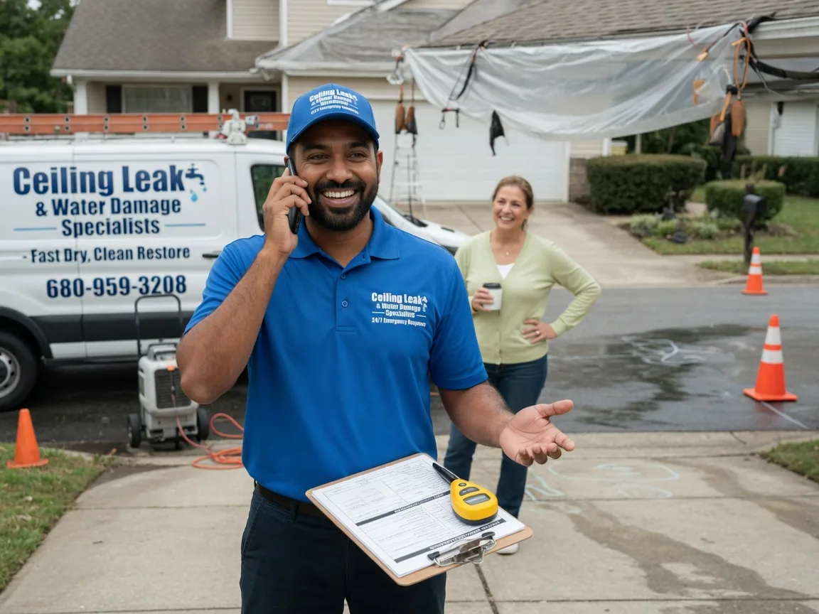 Ceiling Leak Cleanup Hillsdale, NJ FAQs